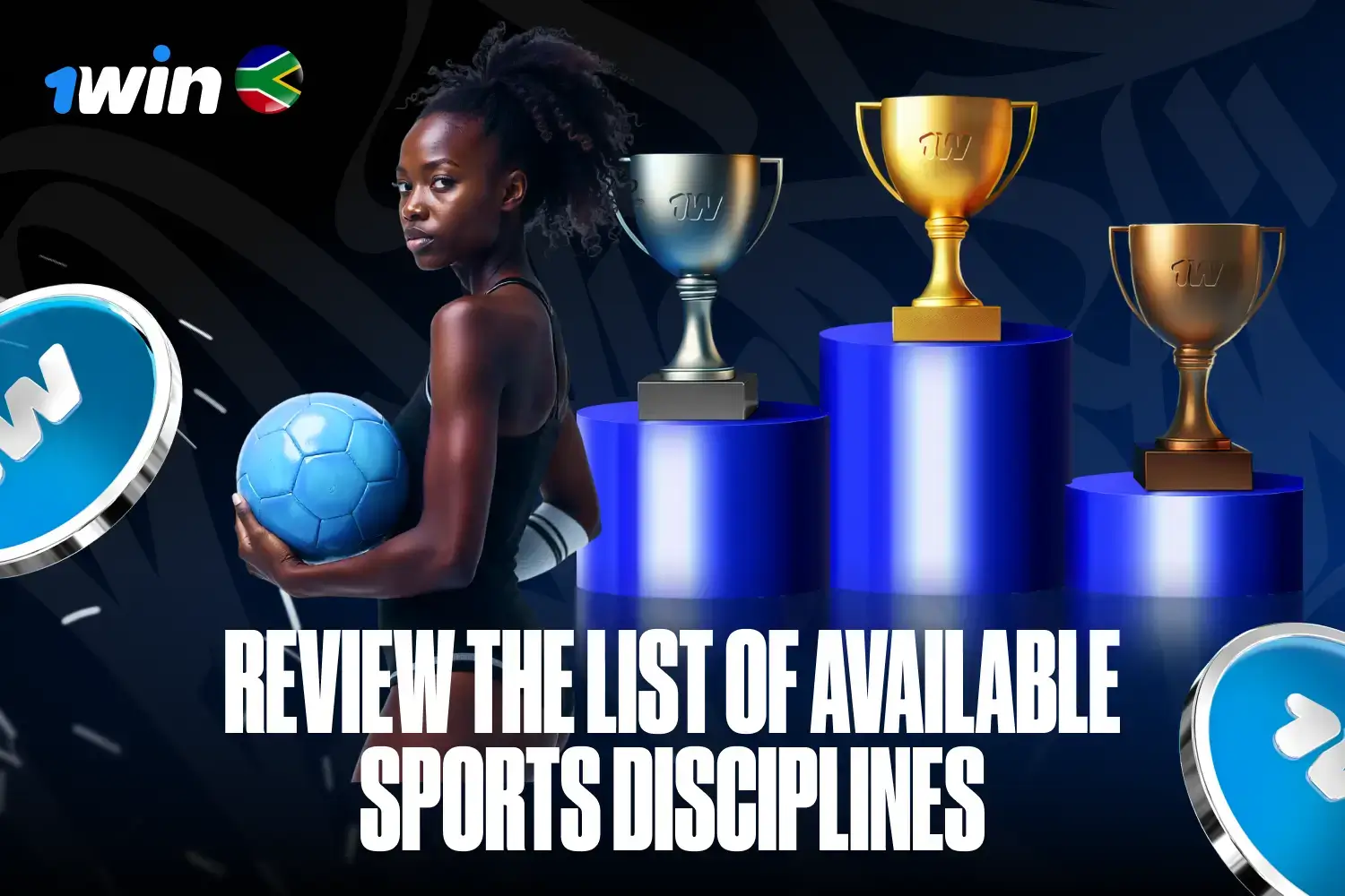 Comprehensive list of sports disciplines and betting markets available on 1win
